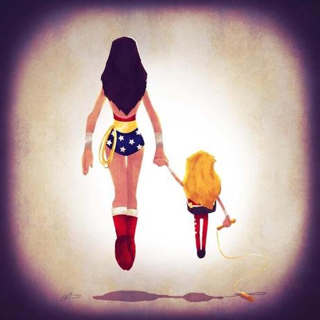Illustrations Showing Super Heroes Taking Kids to School Causes Major Feels Image of Andry Rajoelina - Wondermum