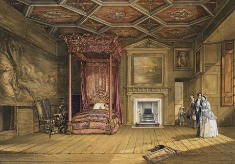 Mary Queen of Scots bedchamber at Holyroodhouse