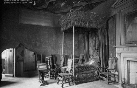 Mary Queen of Scots bedchamber at Holyroodhouse