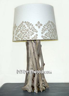 Driftwood Lamp instructions