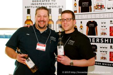 Two of the brilliant guys behind the Jewish Whisky Company and Single Cask Nation