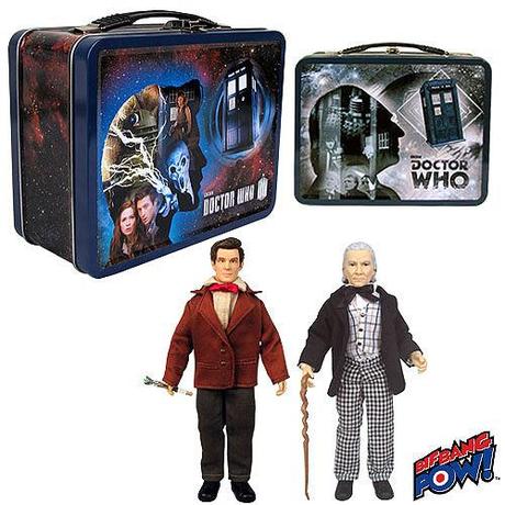 Doctor Who 1st and 11th Doctor Figures in Tin - Exclusive