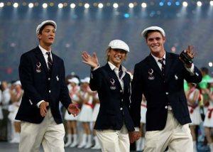The US Olympians walk the 