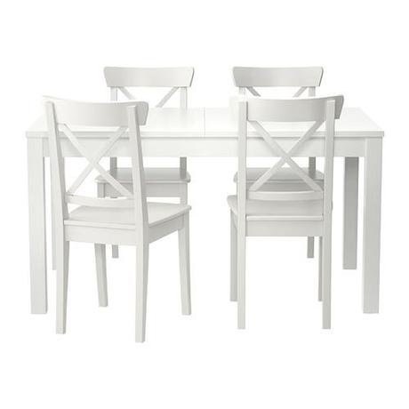 BJURSTA/INGOLF Table and 4 chairs IKEA