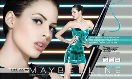 Maybelline Hyper Glossy Pop liner poster