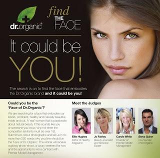 Could YOU be the face of Dr Organic?