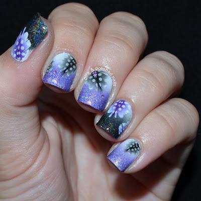 Born Pretty Store Feather Water Decals