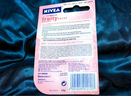 Nivea Fruity Shine Pink Guava Lip Balm Review