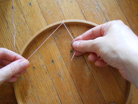 Embroidery Hoop Dream Catcher