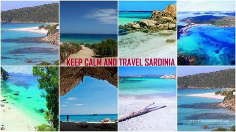 Beautiful Sardinia Beaches keep calm and travel