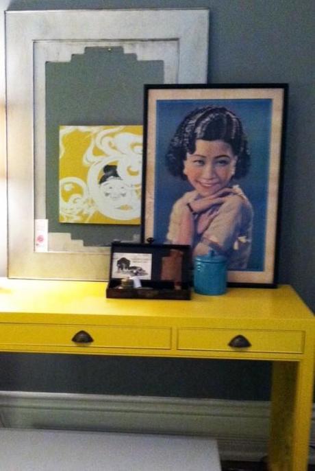 yellow desk cropped 469x700 Extend Summer with Pops of Yellow in Your Decor!