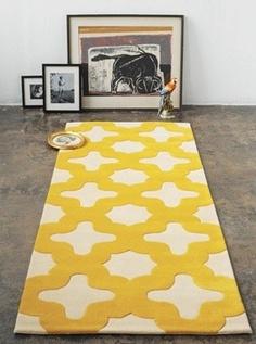 rug houzz Extend Summer with Pops of Yellow in Your Decor!