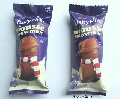 New Cadbury Dairy Milk Mousse Snowman