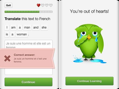 Duolingo App is a fun way to learn new languages