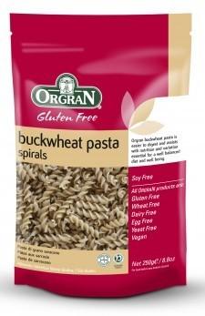 Buckwheat Pasta Spirals