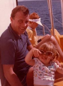 Dad and I at Dunk Island, circa 1984. 