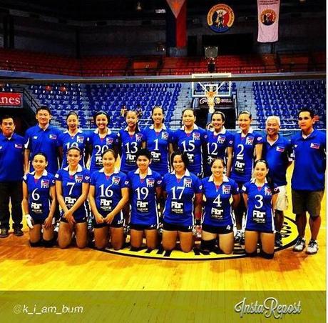 The RP Women's Volleyball Team - 17th AVC