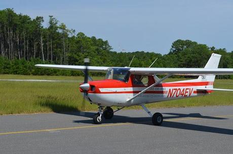 OBX Airplanes Flight Lesson into First Flight Airport, Kitty Hawk, NC