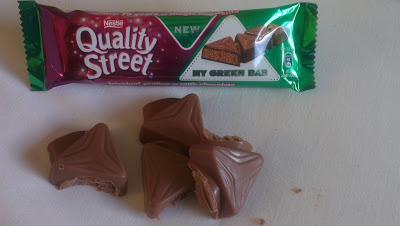 New! Nestlé Quality Street My Green Triangle Bar New! Nestlé Quality Street My Green Triangle Bar