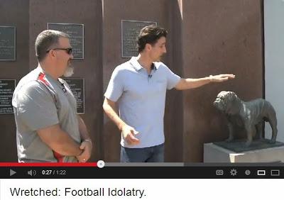 Two sacred cows ... examining the idolatry of UGA football, & idolizing your children
