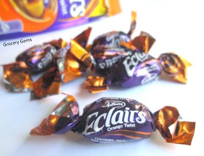 Cadbury Orange Twist Eclairs