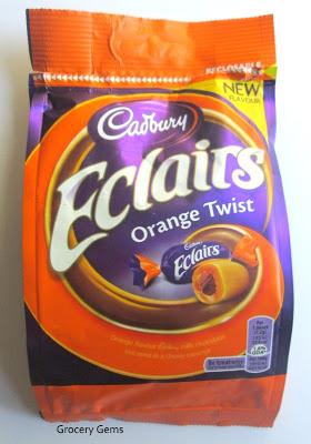 Cadbury Orange Twist Eclairs