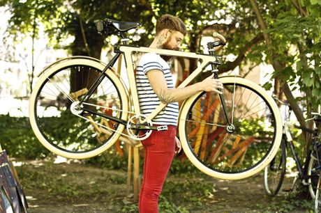 Wooden Bicycle by BSG Bikes wooden bike