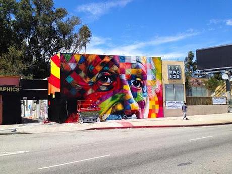 Eduardo Kobra New LA Mural