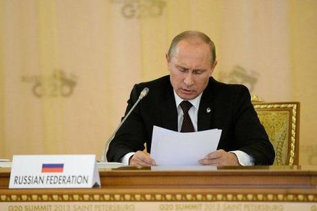 Russia's Vladimir Putin is President of the G20 for 2013.