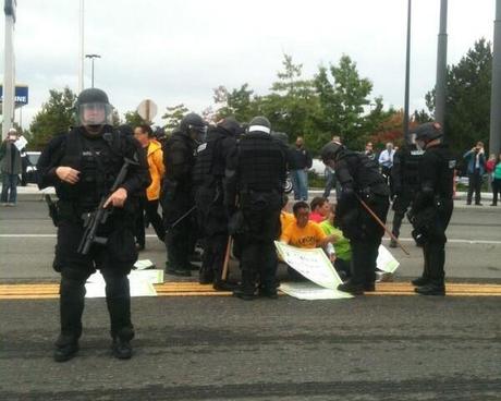 Pic of the Day: We Have Everything Under Control walmart-protest