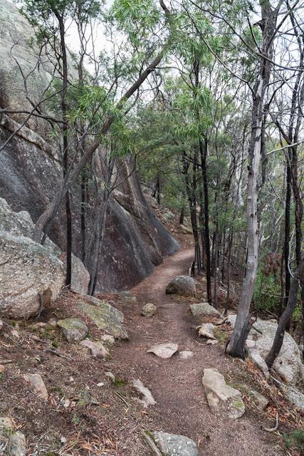 boulders next to track you yangs