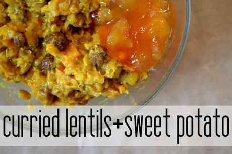Recipe: Curried Lentils with Sweet Potato & Quinoa Recipe: Curried Lentils with Sweet Potato & Quinoa
