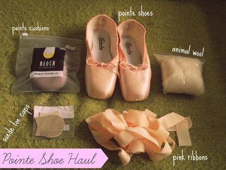 My First Pointe Shoes | Haul