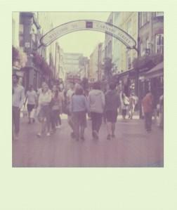 Carnaby Street Polaroid style! 