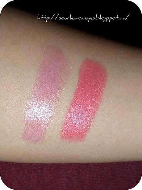 revlon lip butter in cotton candu swatched 