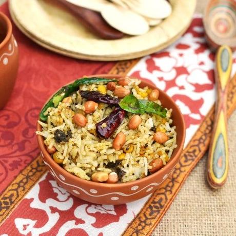 Gongura Pulihora (Tangy & Spicy Sorrel Leaf Rice)