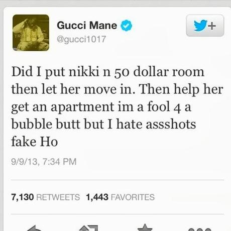 Is Gucci Telling The Truth about Nicki!?