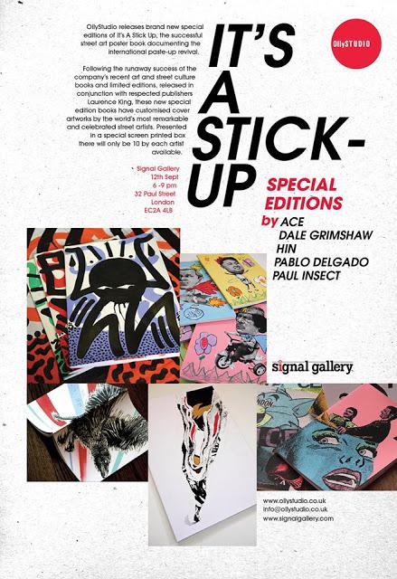 It's A Stick-Up Special Edition Street Art Books
