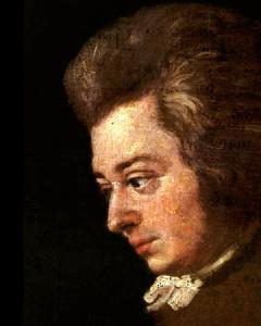 Unfinished portrait of Mozart by Josef Lange (1789)