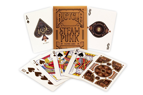 Steampunk Bicycle Playing Cards image Steampunk Bicycle Playing Cards