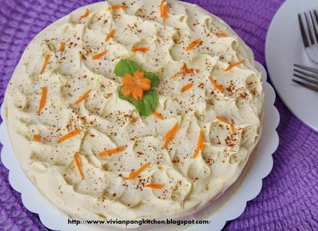 Carrot Cake with Frosting (The Pioneer Woman)