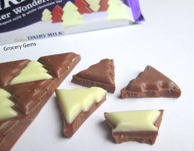 New Cadbury Dairy Milk Winter Wonderland - Tree Shaped Chocolate!