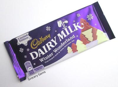 New Cadbury Dairy Milk Winter Wonderland - Tree Shaped Chocolate!