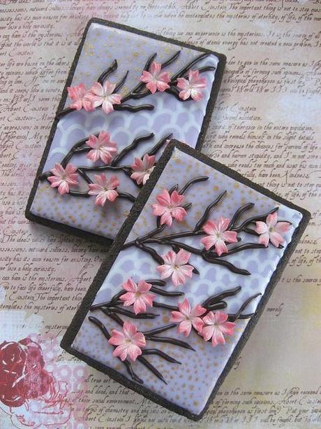Japanese Cherry Blossom Cookies