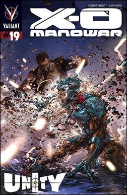 X-O Manowar #19 Cover - Crain