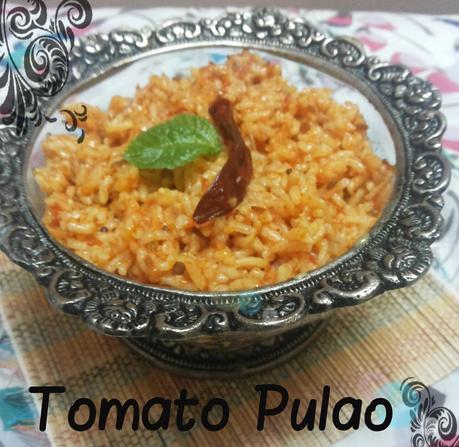 Tomato Pulao- Instant tomato rice