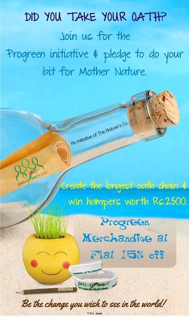 15th September, Pro-Green Day - an initiative by The Nature's Co.