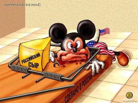 Putin obama mouse cartoon