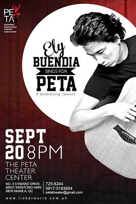 Ely Buendia sings for PETA's endowment fund campaign