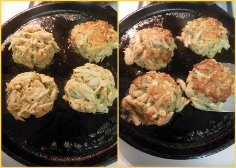 Maryland crab cakes - collage3